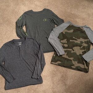 3 long sleeve tops